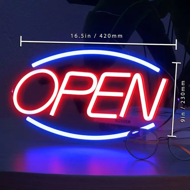 Neon LED Store Open Sign