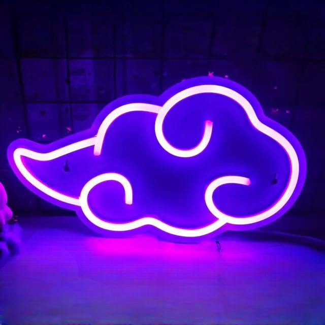 Neon LED Red Cloud Sign