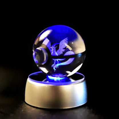 30+ Poke-mon 3D Crystal Ball