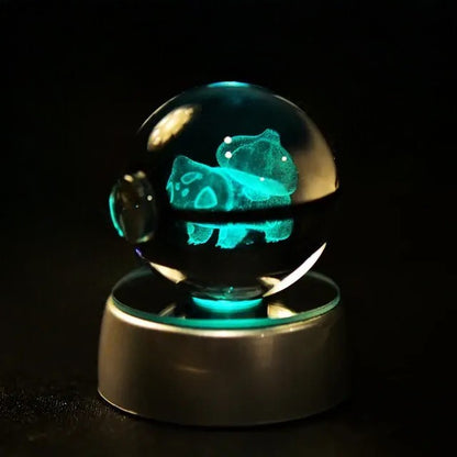 30+ Poke-mon 3D Crystal Ball