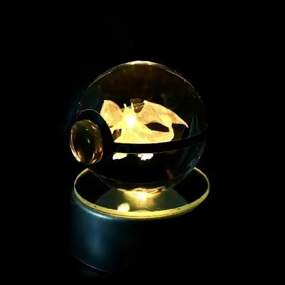 30+ Poke-mon 3D Crystal Ball