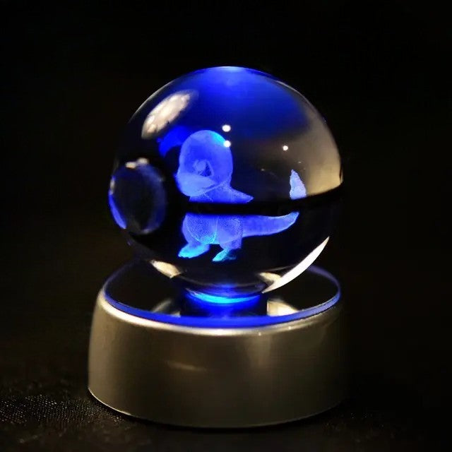 30+ Poke-mon 3D Crystal Ball