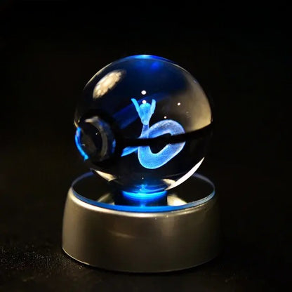 30+ Poke-mon 3D Crystal Ball