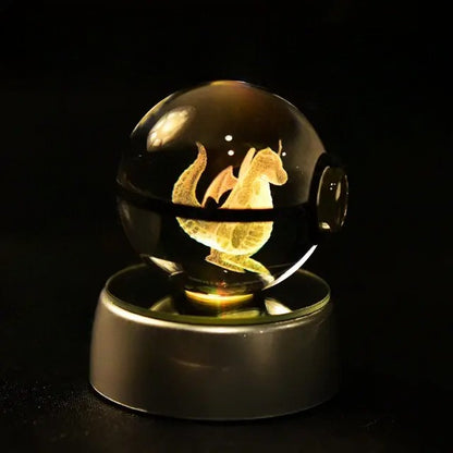 30+ Poke-mon 3D Crystal Ball