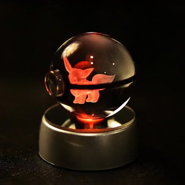 30+ Poke-mon 3D Crystal Ball