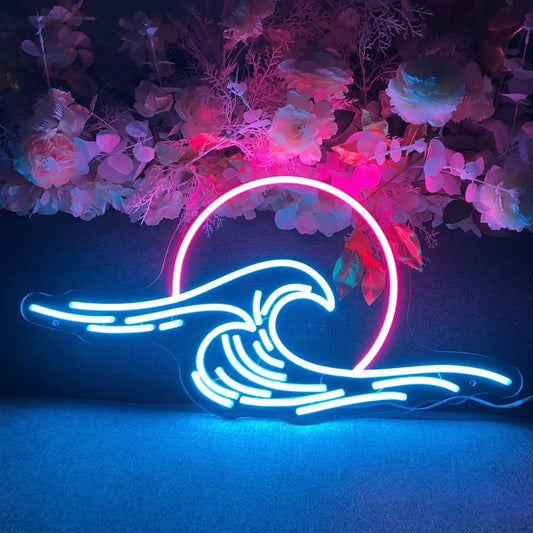 Neon LED Wave Sign