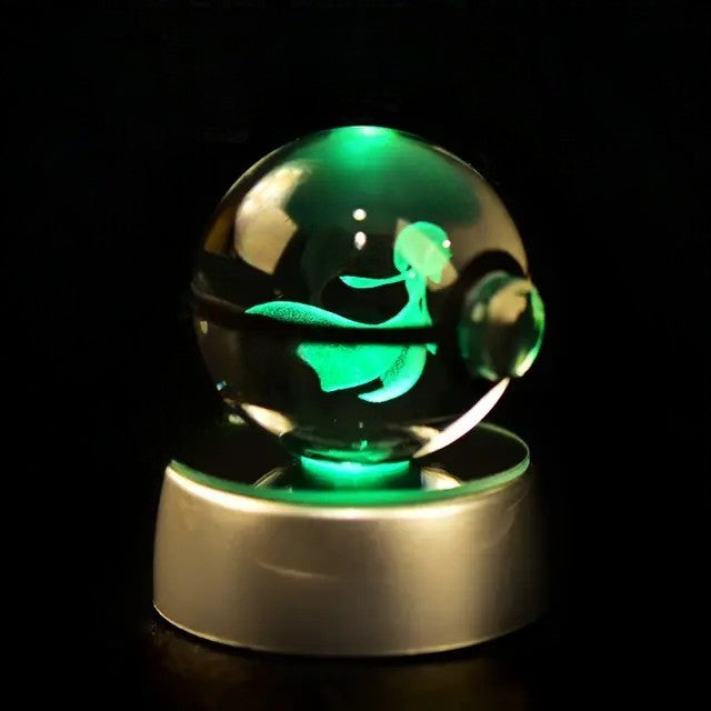 30+ Poke-mon 3D Crystal Ball