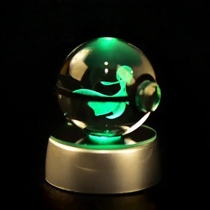 30+ Poke-mon 3D Crystal Ball