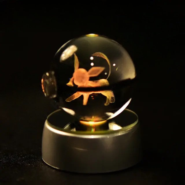 30+ Poke-mon 3D Crystal Ball