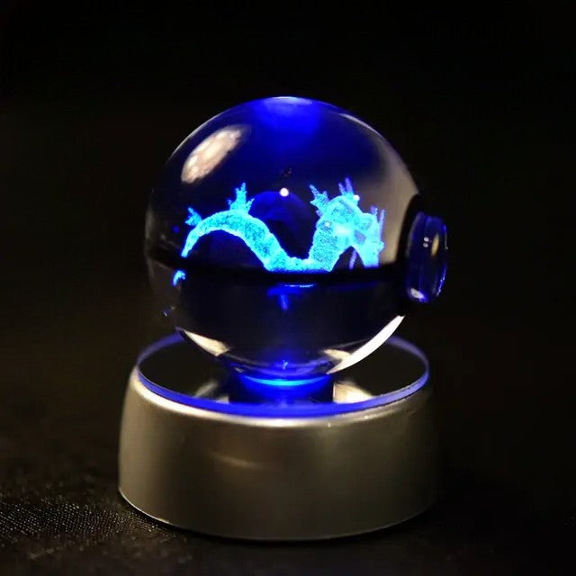 30+ Poke-mon 3D Crystal Ball