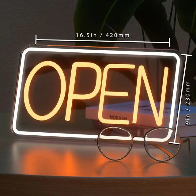 Neon LED Store Open Sign