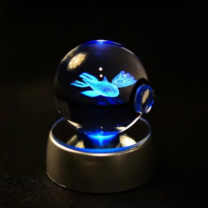 30+ Poke-mon 3D Crystal Ball