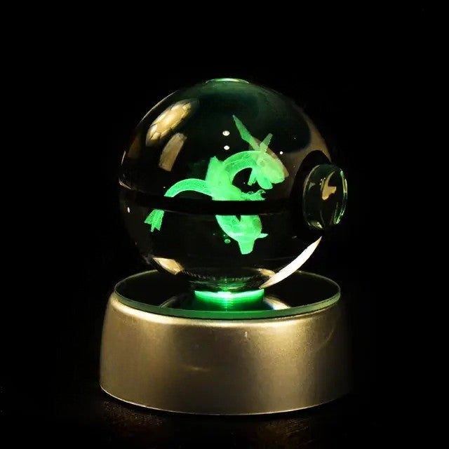 30+ Poke-mon 3D Crystal Ball