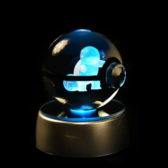 30+ Poke-mon 3D Crystal Ball