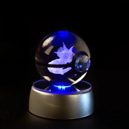 30+ Poke-mon 3D Crystal Ball